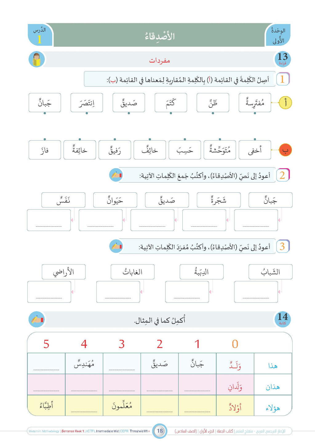 Jomla Book - Children - Part كتاب الجملة - أطفال - جزء 1