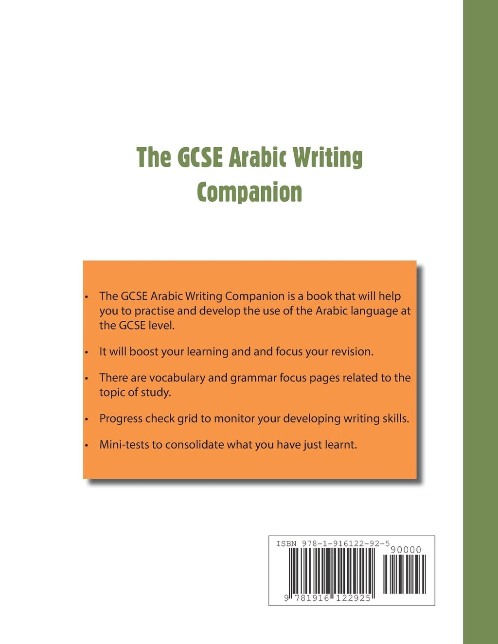 The GCSE Arabic Writing Companion - Chawki Nacef
