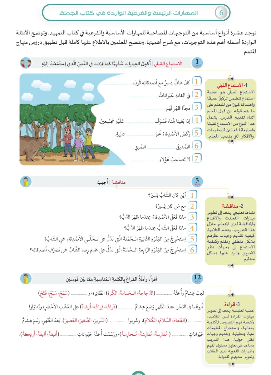 Teacher Guide - Jomla Book - Children - دليل المعلم - كتاب الجملة - أطفال