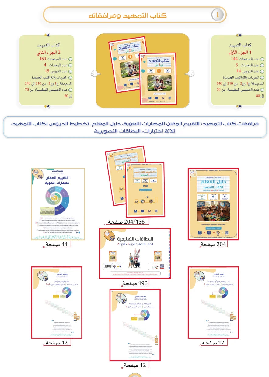 Teacher Guide - Tamhid Book - Children - دليل المعلم - كتاب  التمهيد - أطفال