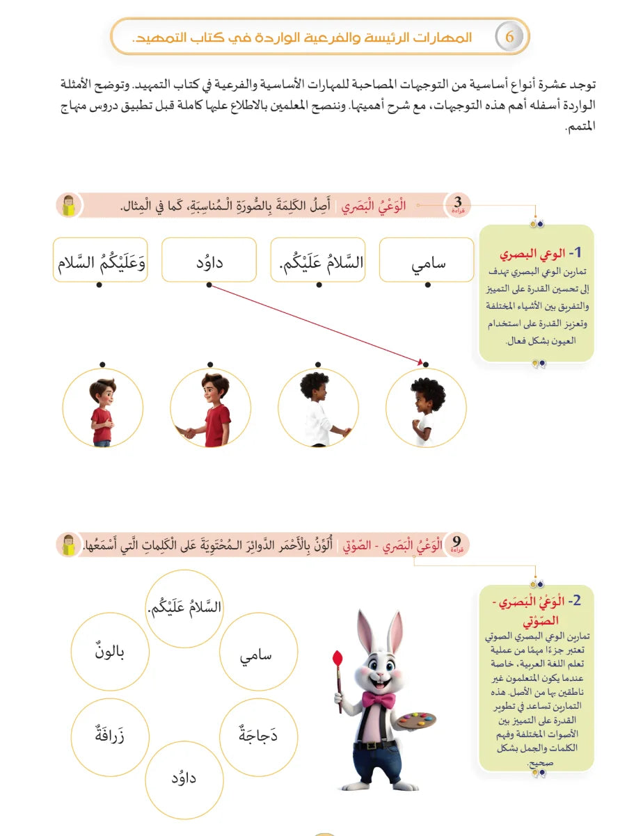 Teacher Guide - Tamhid Book - Children - دليل المعلم - كتاب  التمهيد - أطفال