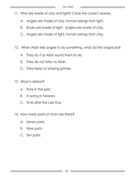 Weekend Learning Islamic Studies Workbook: Level 1 (Revised and Enlarged Edition)