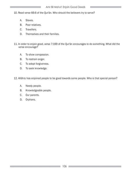 Weekend Learning Islamic Studies Workbook: Level 7 (Revised and Enlarged Edition)