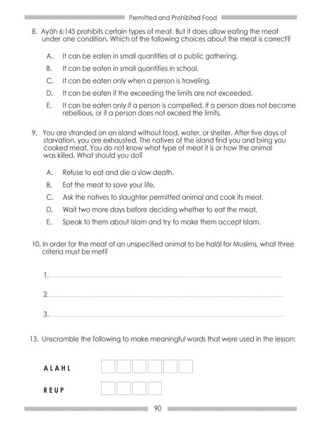 Weekend Learning Islamic Studies Workbook: Level 8 (Revised and Enlarged Edition)
