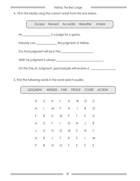 Weekend Learning Islamic Studies Workbook: Level 3 (Revised and Enlarged Edition)