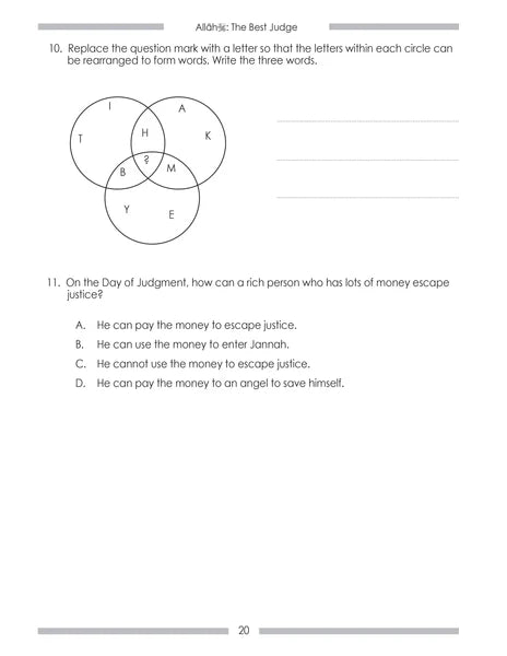 Weekend Learning Islamic Studies Workbook: Level 3 (Revised and Enlarged Edition)