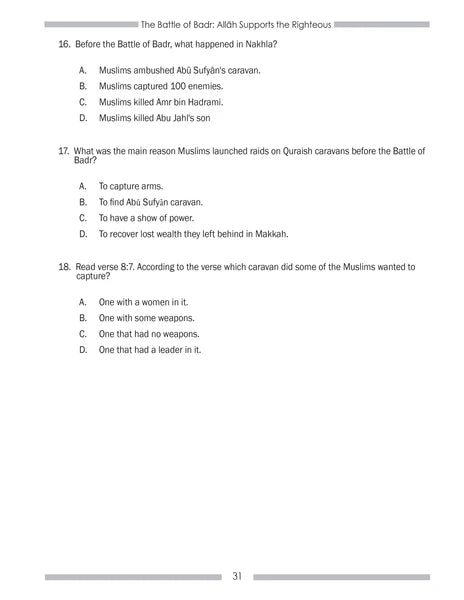 Weekend Learning Islamic Studies Workbook: Level 5 (Revised and Enlarged Edition)