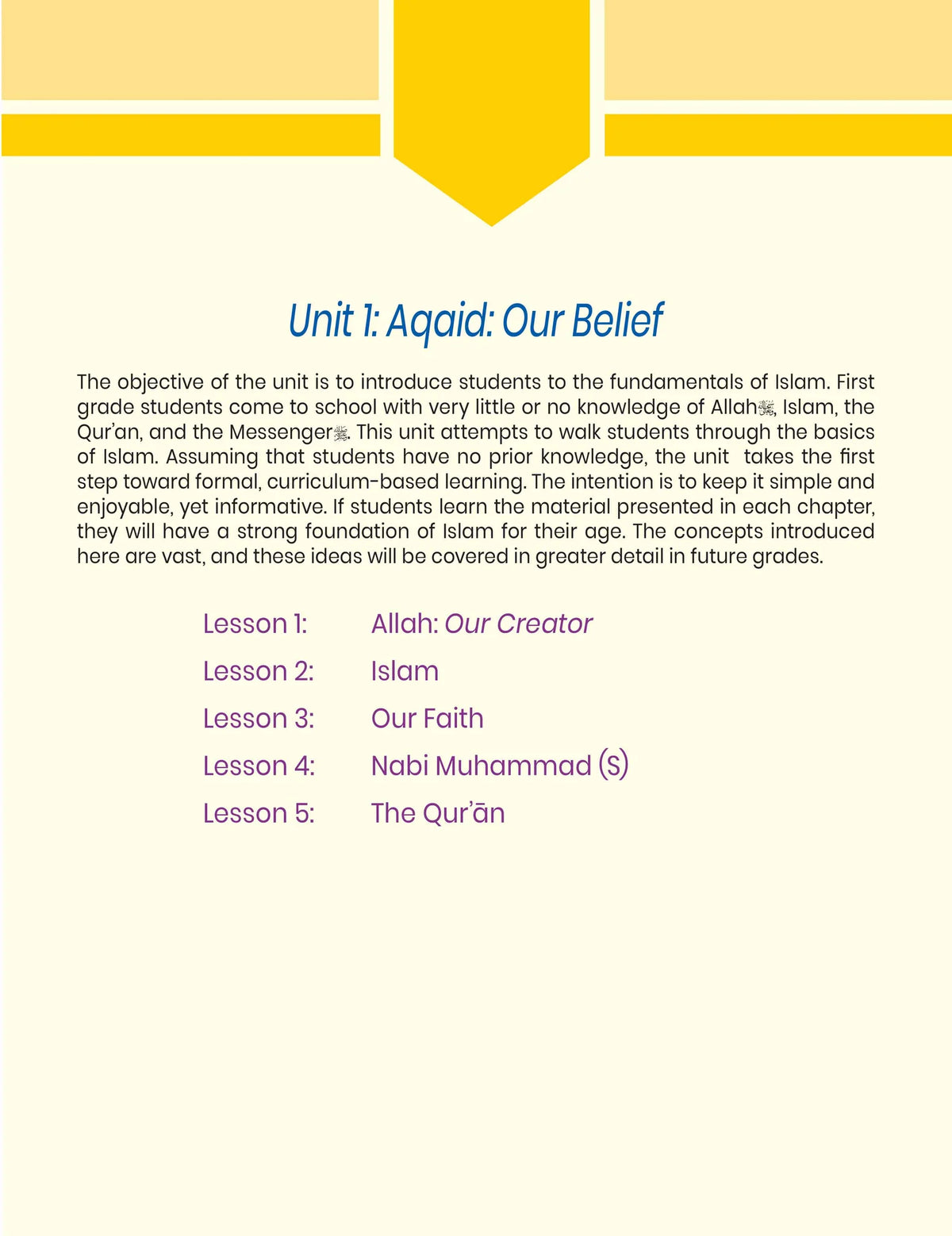 Weekend Learning Islamic Studies: Level 1 (Revised and Enlarged Edition)