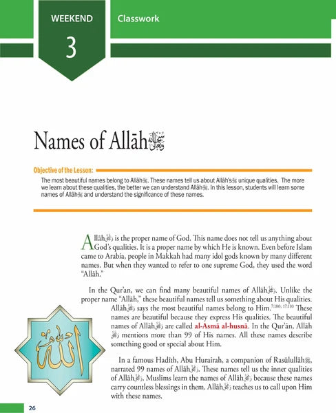 Weekend Learning Islamic Studies: Level 4 (Revised and Enlarged Edition)