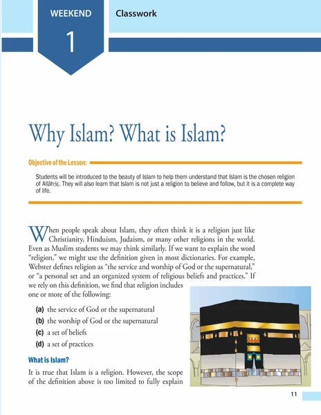 Weekend Learning Islamic Studies: Level 7 (Revised and Enlarged Edition)