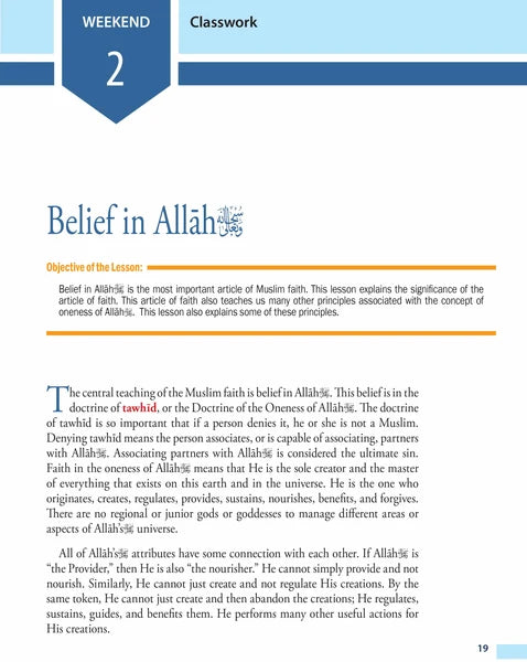 Weekend Learning Islamic Studies: Level 7 (Revised and Enlarged Edition)