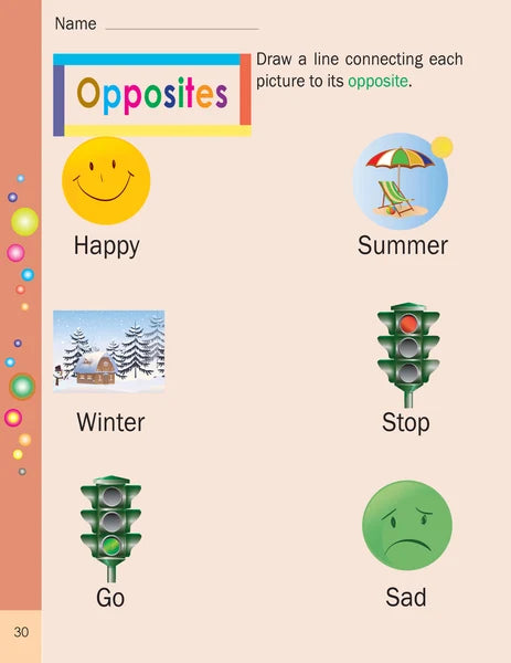 Preschool Activity Book Weekend Learning Series كتاب النشاط