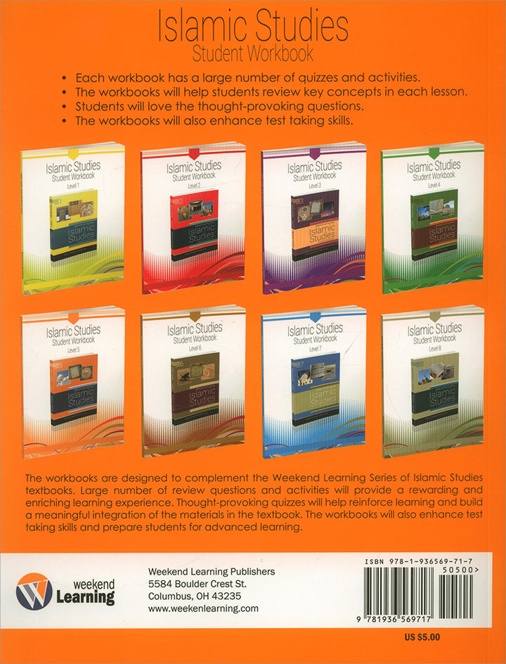 Weekend Learning Islamic Studies Workbook: Level 5 (Revised and Enlarged Edition)