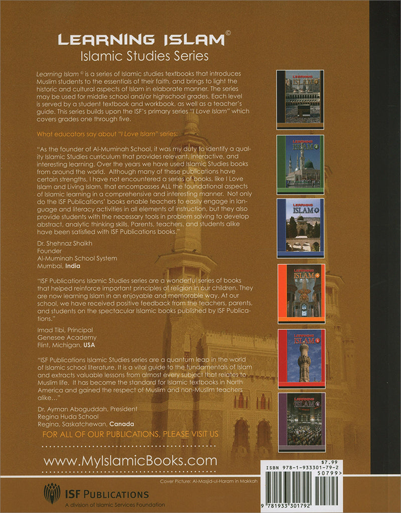 Learning Islam Workbook: Level 1 (7th  Grade, Weekend/International Edition)