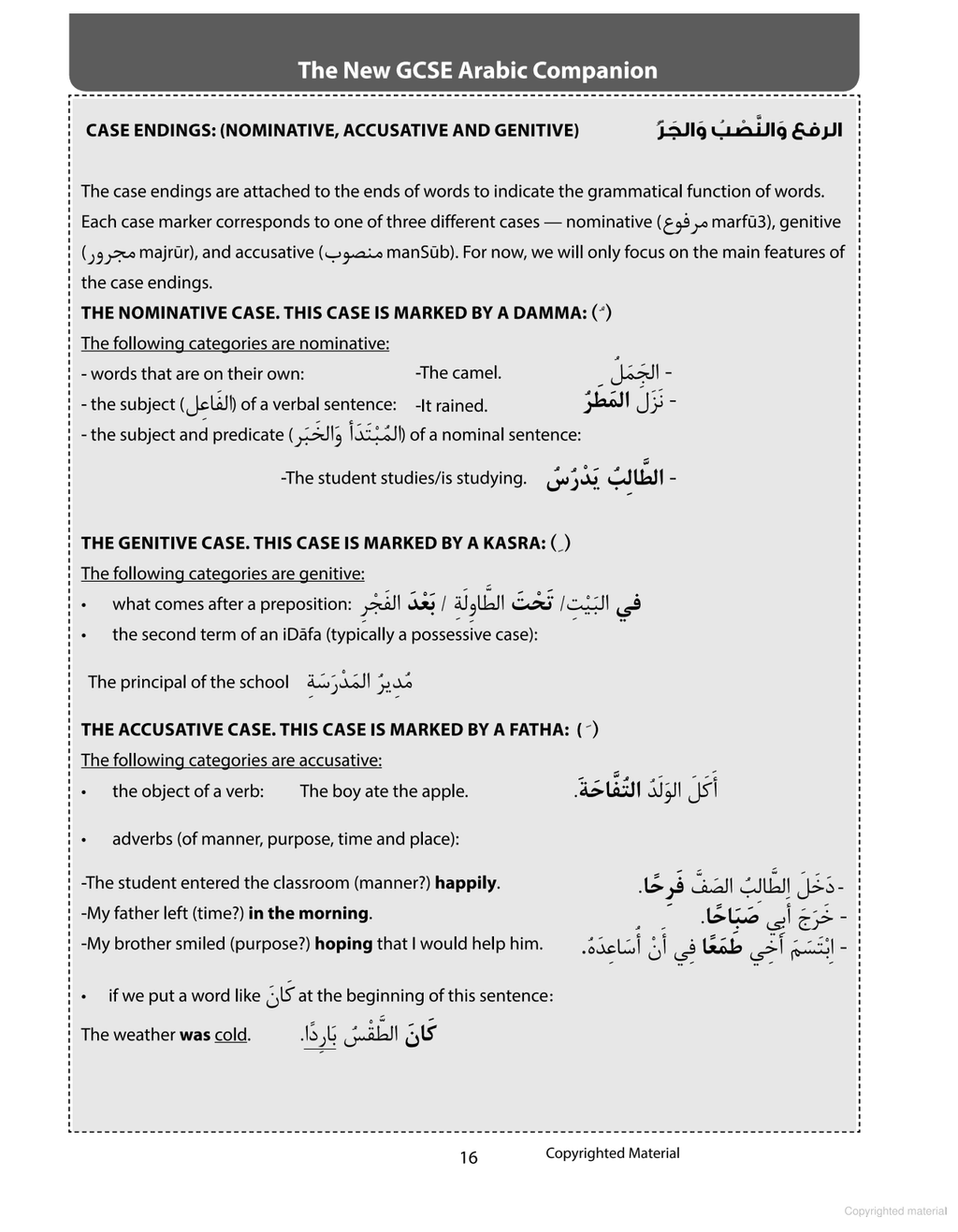 The New GCSE Arabic Companion: GCSE (9-1) - Chawki Nacef