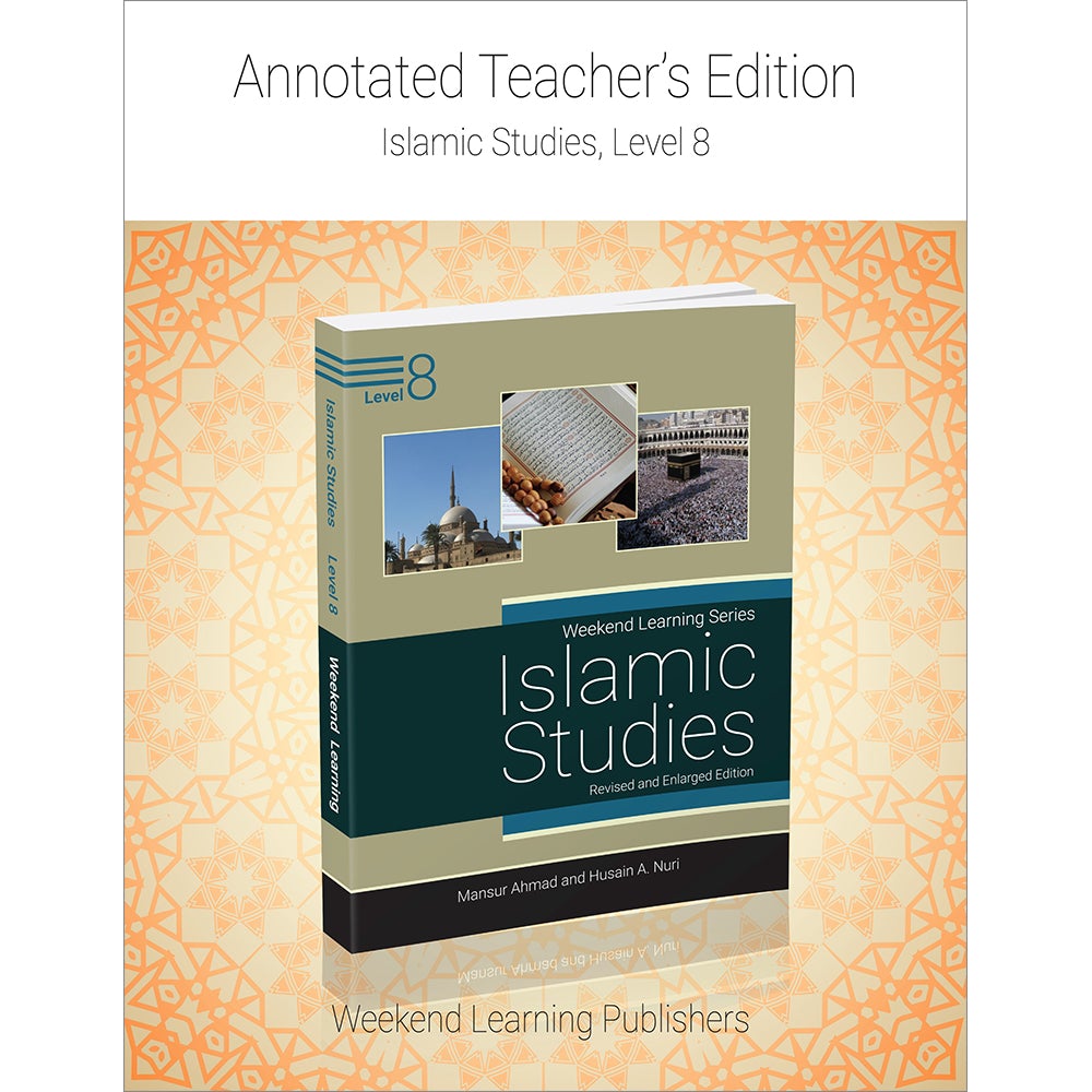 Weekend Learning Islamic Studies: Teacher's Manual Level 8 (With USB)