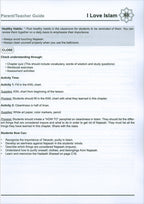 I Love Islam Teacher/Parent Guide: Level 4