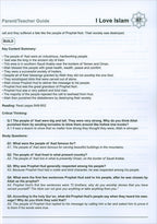 I Love Islam Teacher/Parent Guide: Level 5
