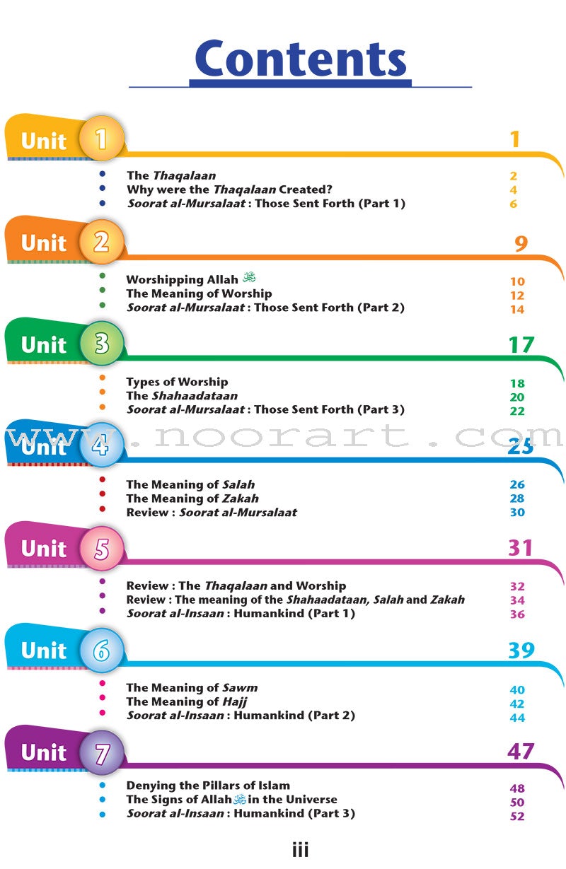 ICO Islamic Studies Textbook: Grade 4 (Light Edition)