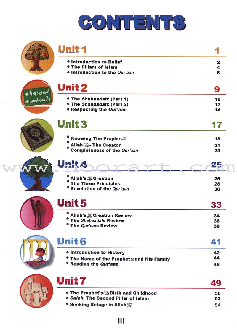 ICO Islamic Studies Textbook: Grade 1 (Light Edition)