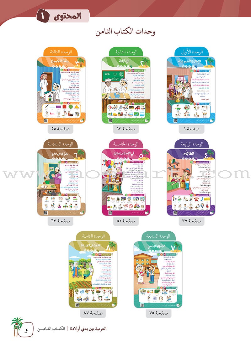 Arabic Between Our Children's Hands Teacher's Manual: Level 8 العربية بين يدي أولادنا