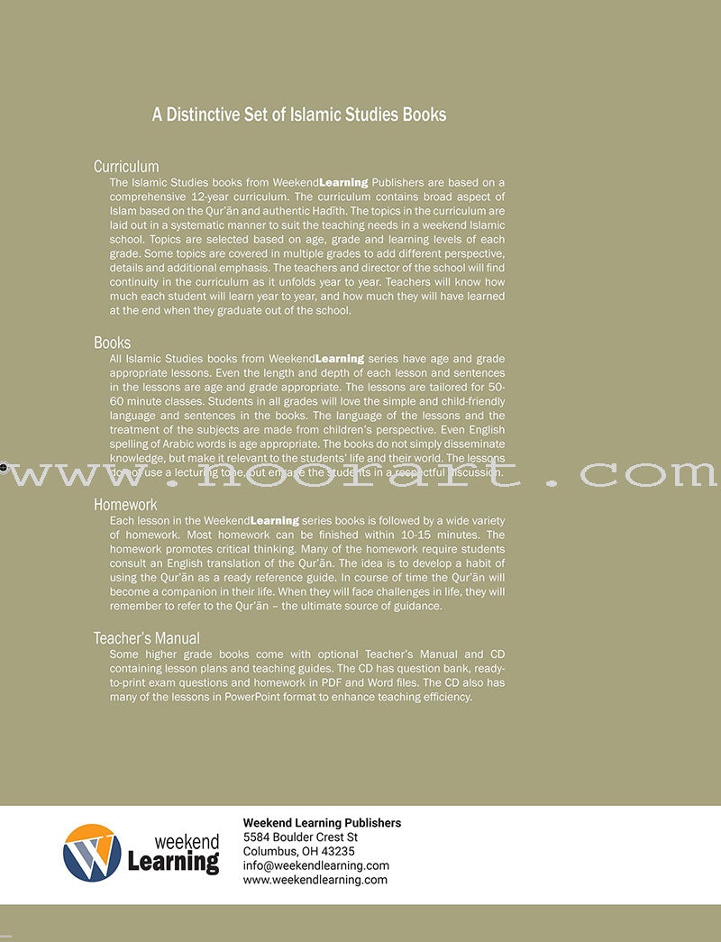 Weekend Learning Islamic Studies: Level 8 (Revised and Enlarged Edition)
