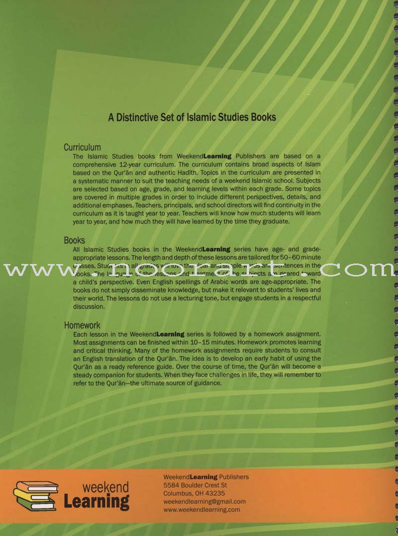Weekend Learning Islamic Studies: Teacher's Manual Level 9 (With USB)