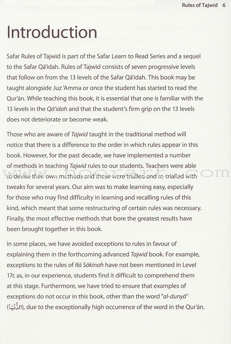 Rules of Tajwid - Learn to Read Series (South Asian Script)