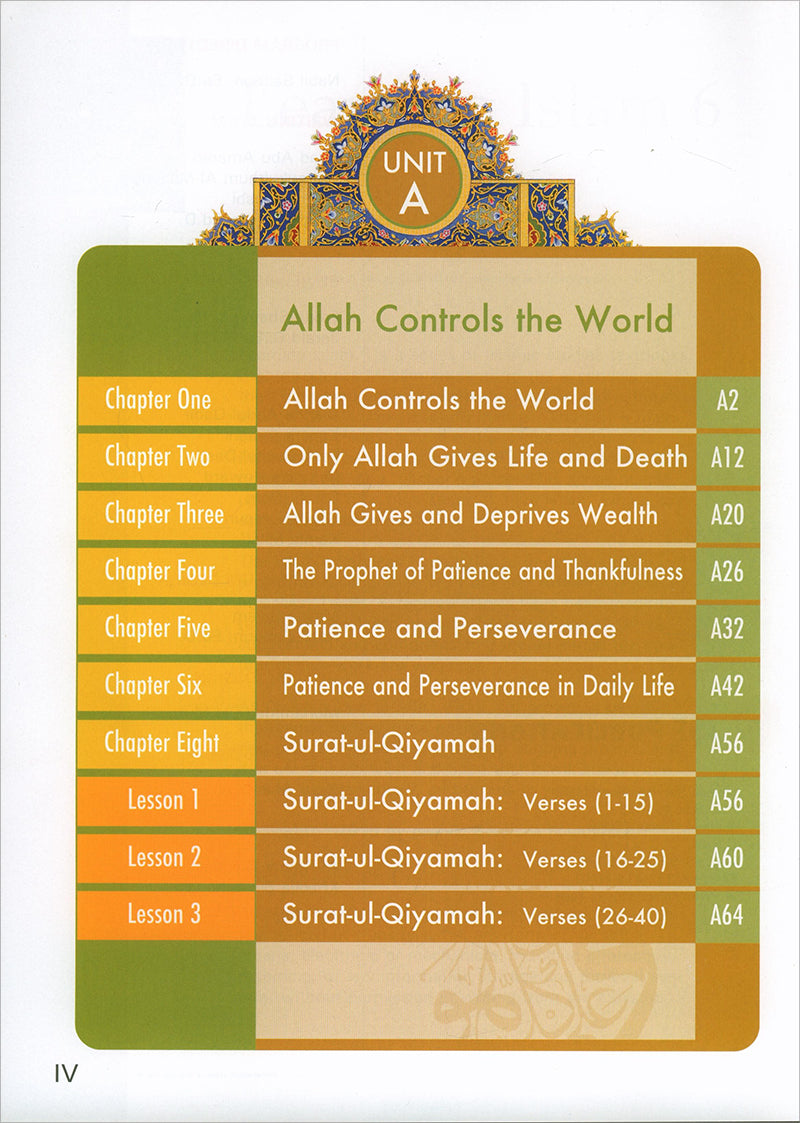 Learning Islam Textbook: Level 6 (12th  Grade, Weekend/International Edition)