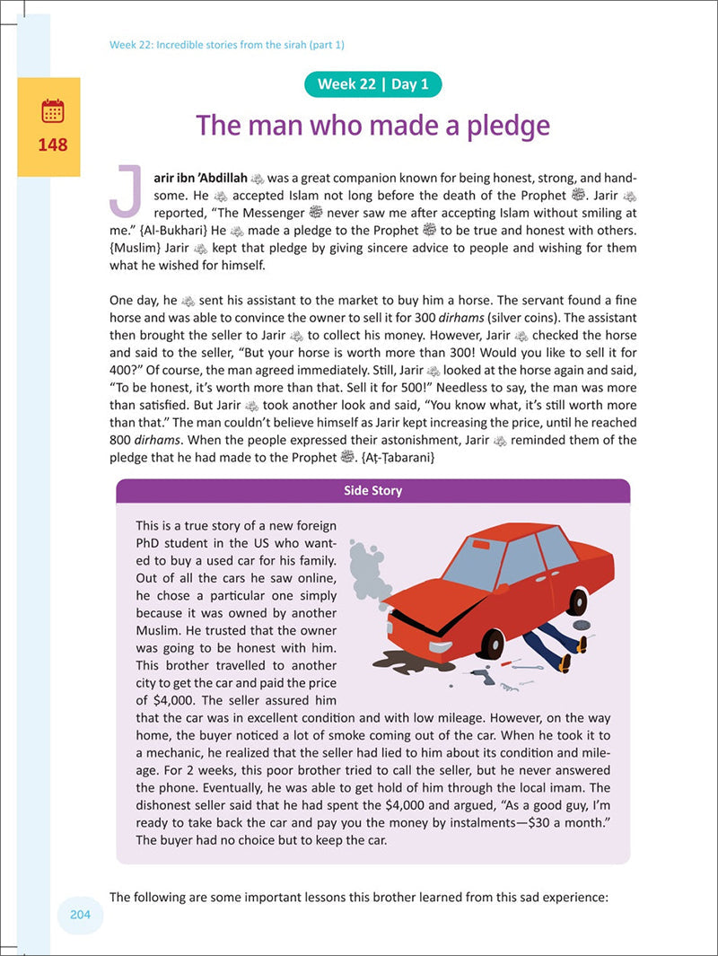 The Clear Sirah For Kids - 365 Days With The Prophet ﷺ | Hardcover