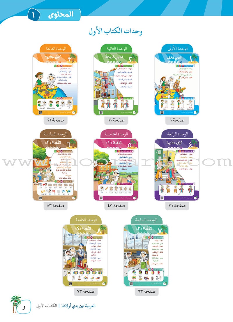 Arabic Between Our Children's Hands Teacher Manual: Level 1 العربية بين يدي أولادنا