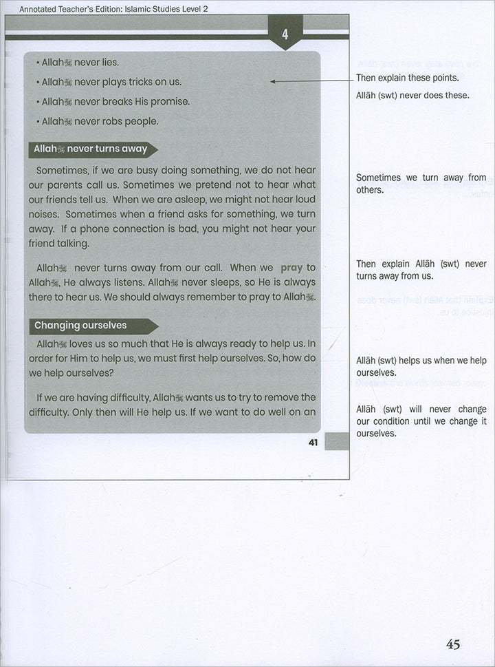 Weekend Learning Islamic Studies Teacher's Manual: Level 2 (New Edition)