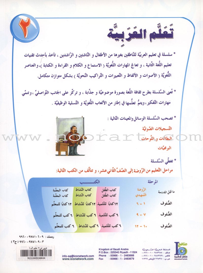 ICO Learn Arabic Teacher's Mnaual: Level 2, Part 1 تعلم العربية