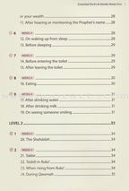 Essential Du'a's & Surahs: Book 1 (South Asian Script)
