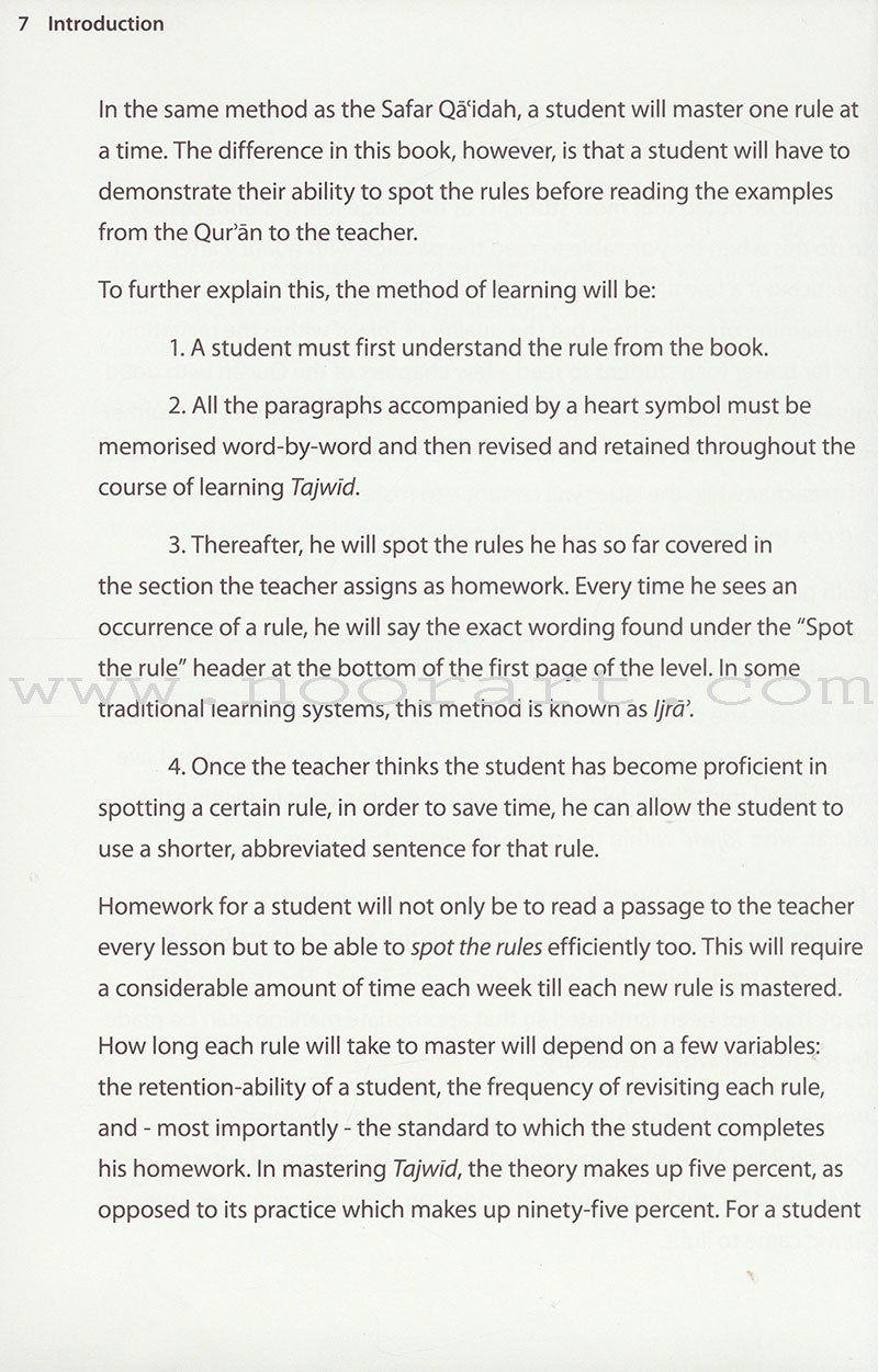 Rules of Tajwid - Learn to Read Series (South Asian Script)