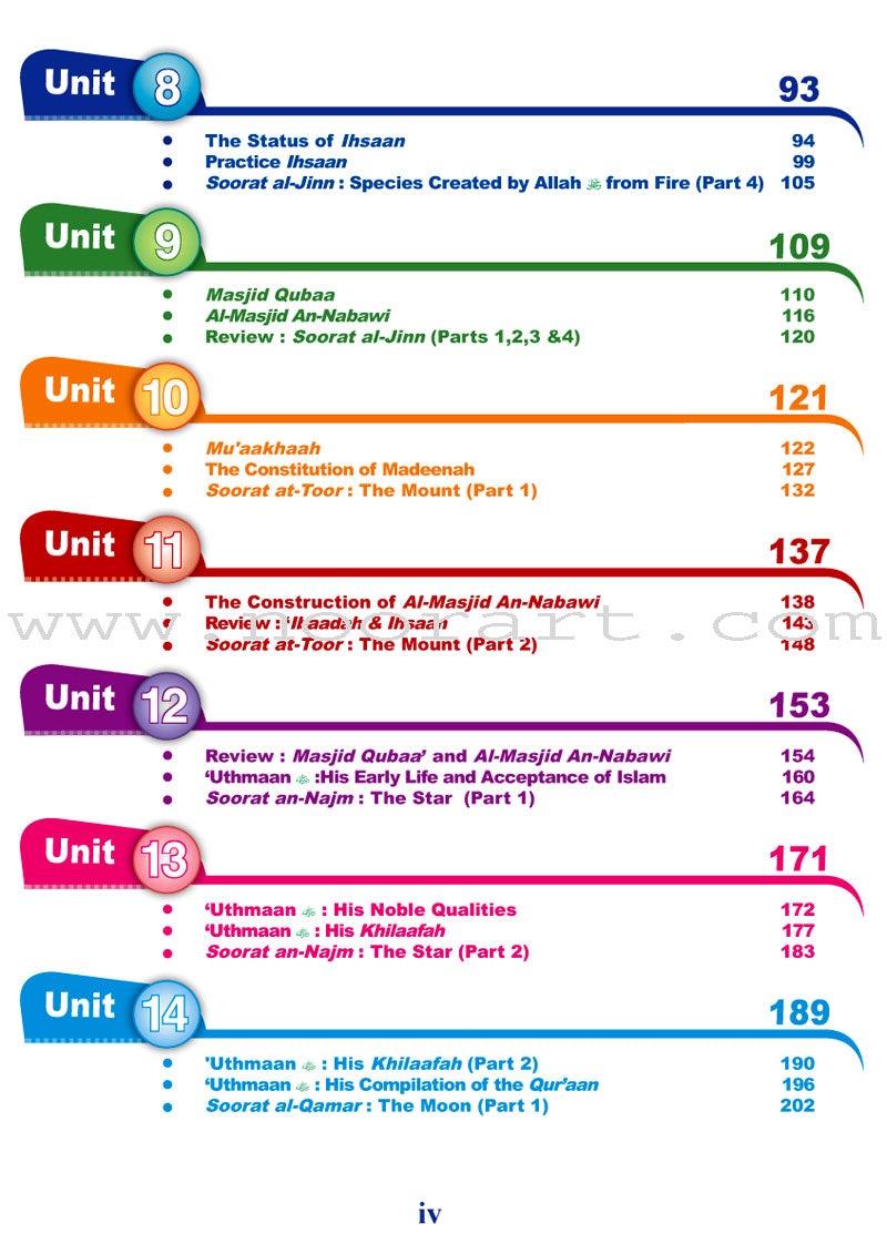 ICO Islamic Studies Textbook: Grade 6, Part 1
