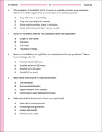 Juz 'Amma for School Students Workbook: Volume 2 - (Colored Version, Surah Al-'Alaq (96) to Surah An-Naba' (78))
