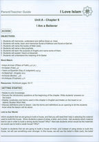 I Love Islam Teacher/Parent Guide: Level 1 (International/Weekend Edition)