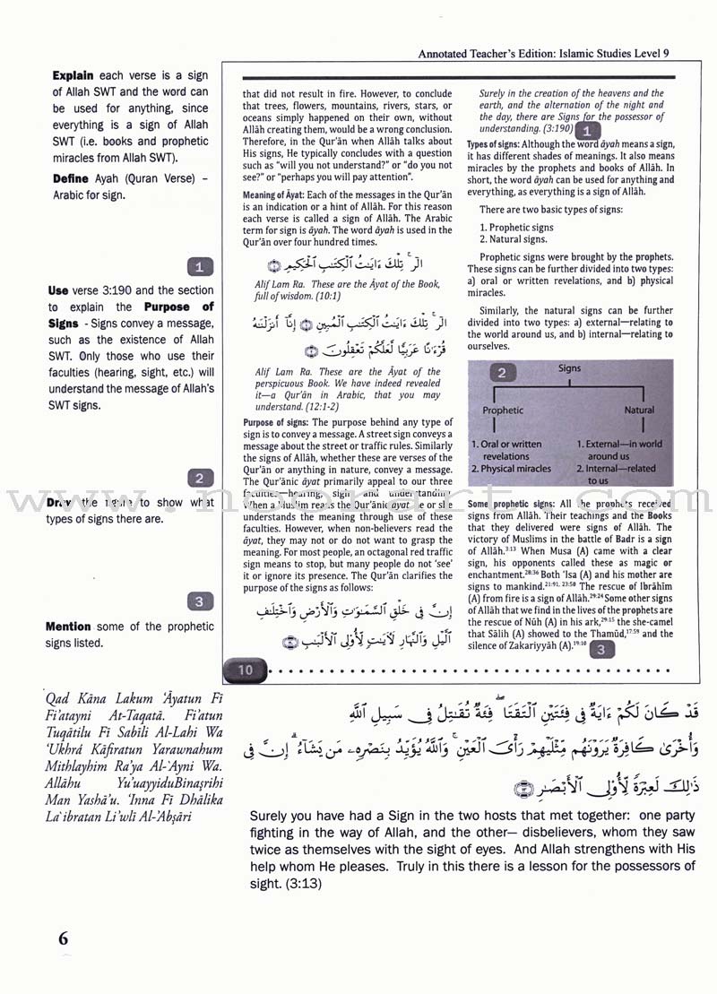 Weekend Learning Islamic Studies: Teacher's Manual Level 9 (With USB)