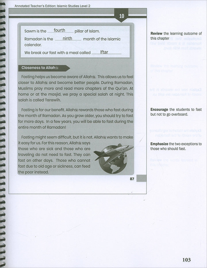 Weekend Learning Islamic Studies Teacher's Manual: Level 2 (New Edition)