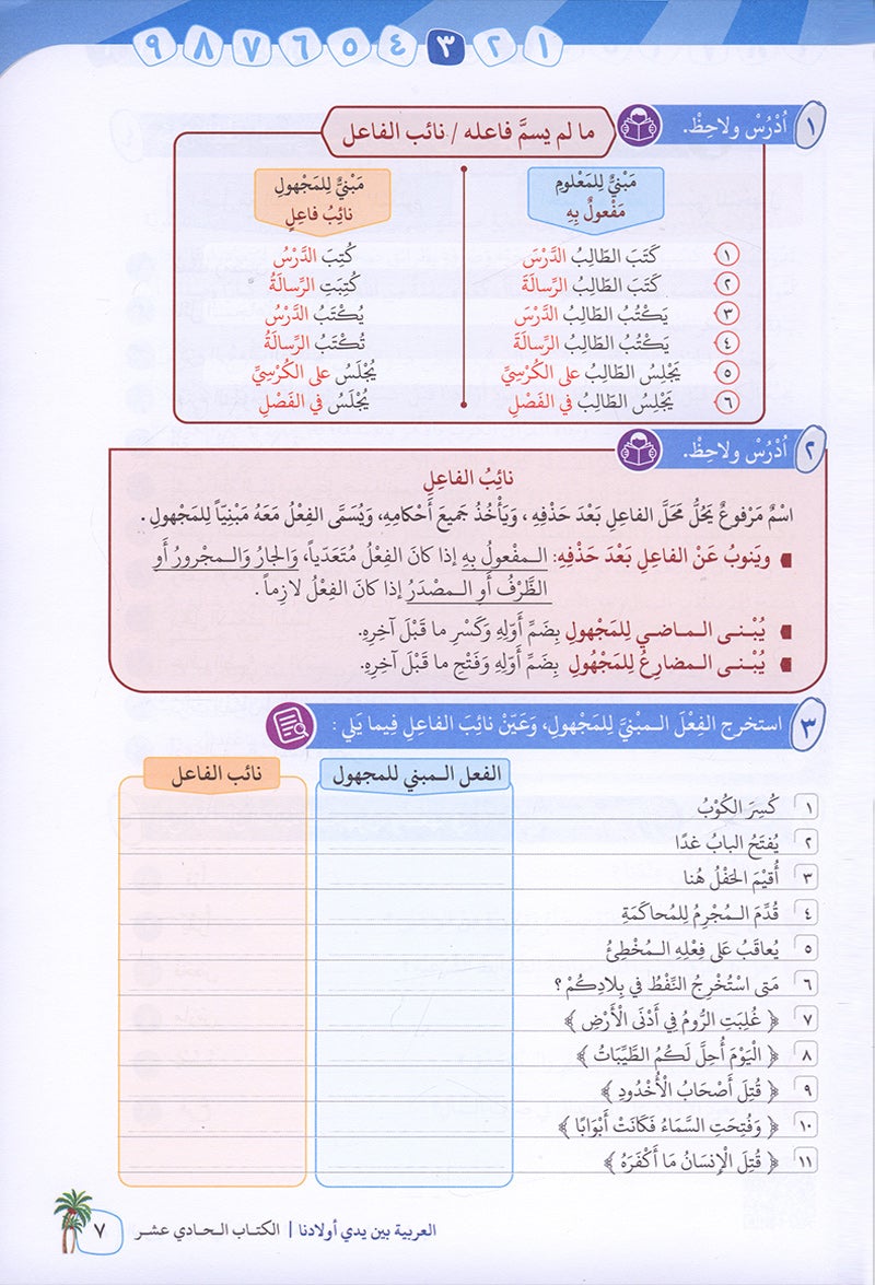 Arabic Between Our Children's Hands Textbook: Level 11 العربية بين يدي أولادنا