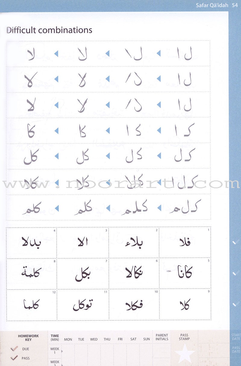 Complete Qa'idah - Learn to Read Series (South Asian Script)