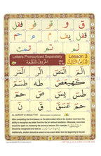 Noorani Qa'idah: Master Reading the Qur'an (Set of 2 Books and 6 Audio CDs) القواعد النورانية
