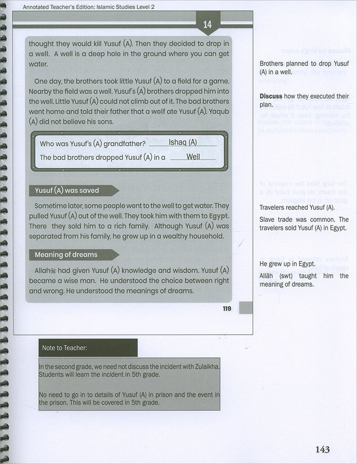 Weekend Learning Islamic Studies Teacher's Manual: Level 2 (New Edition)
