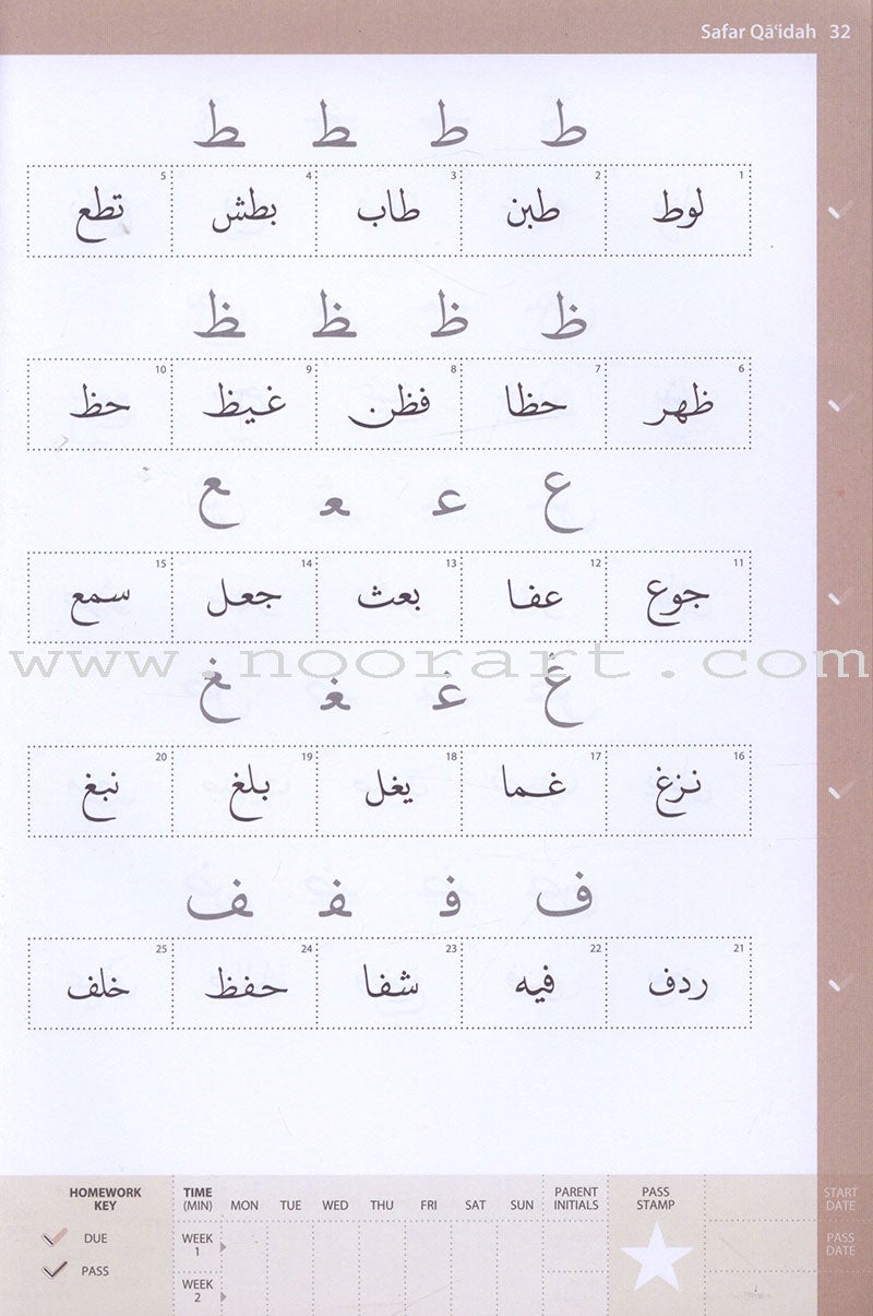 Complete Qa'idah (Madinah Script)