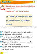 ICO Islamic Studies Textbook: Grade 1, Part 1