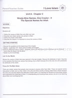 I Love Islam Teacher/Parent Guide: Level 6 (International/Weekend Edition)