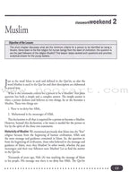 Weekend Learning Islamic Studies: Level 11-12