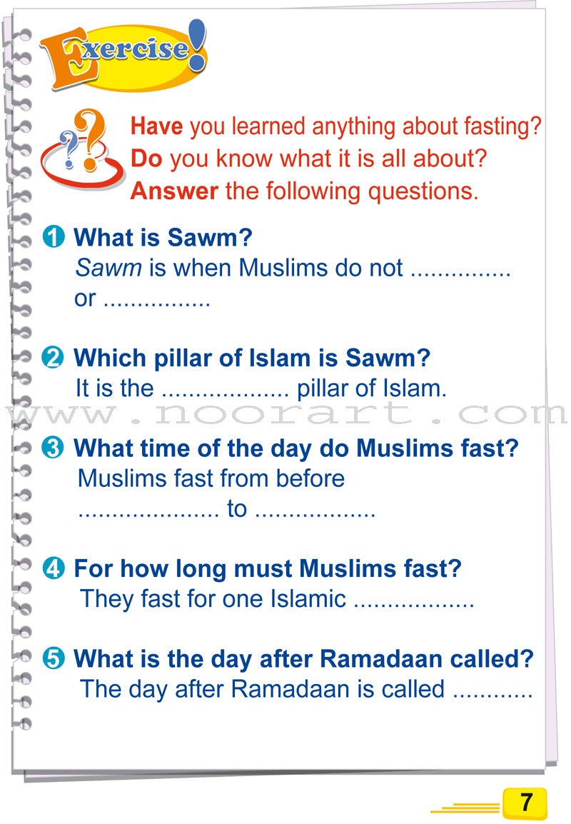 ICO Islamic Studies Textbook: Grade 1, Part 2