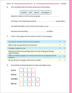 Juz 'Amma for School Students Workbook: Volume 1 (Colored Version,Surah An-Nas (114) to Surah Al-Qadr (97))